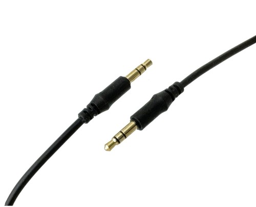 Audio aux kabel mm - 3,5, klinke